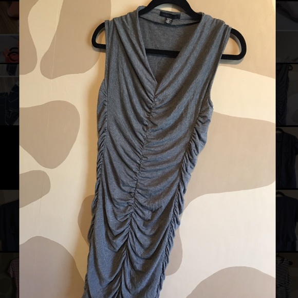 Kenneth Cole Rouched Sleeveless V-neck Dress - Women’s US size M - Picture 3 of 5